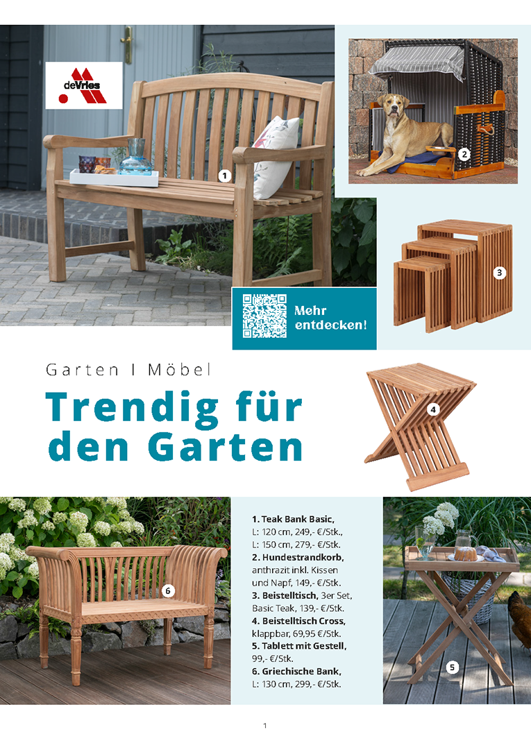 39+ De Vries Gartenmöbel, Im dekovries katalog 2025 für